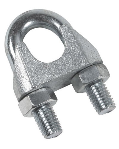 Зажим троса D10 усиленный ПожТехКабель (890-512) в Нефтеюганске Трос и аксессуары Pintop.ru