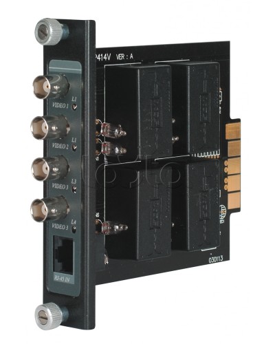 Приемник пассивный 4-х видеосигналов по витой паре, до 600 м SC&T TRP414VH в Нефтеюганске Видеоусилители, Модуляторы, Делители Pintop.ru