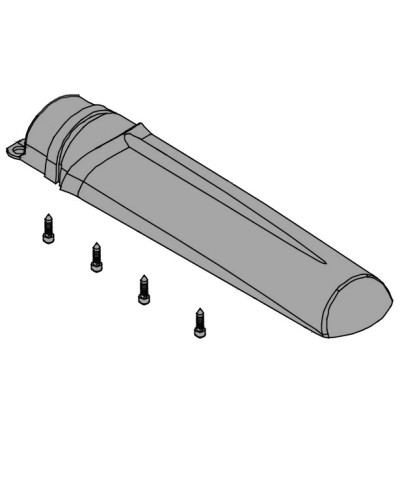 Крышка кожуха винта АХ302304, АХ3024, АХ402306, АХ412306 Came 119RID308 в Нефтеюганске Запчасти для шлагбаумов и автоматики Pintop.ru