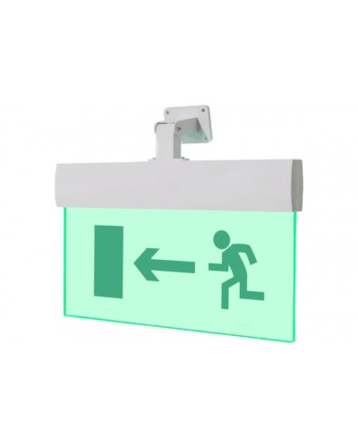 Табло М-220-УЛЬТРА Человек влево в дверь (универс. крепл.) (ИП Раченков А.В.) в Нефтеюганске Оповещатели Pintop.ru