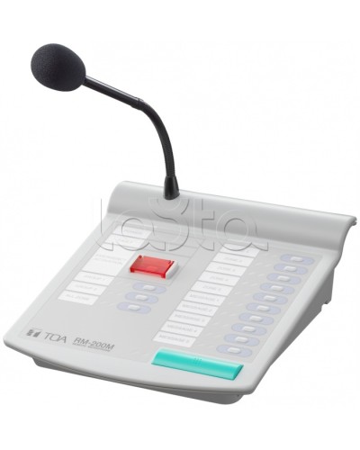 Панель микрофонная TOА RM-200M S в Нефтеюганске Системы оповещения и трансляции TOA Pintop.ru