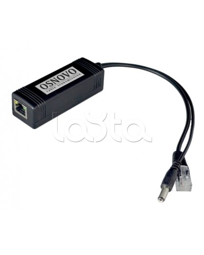 PoE-сплиттер OSNOVO PoE Splitter/2 в Нефтеюганске Блоки питания для кожухов и камер Pintop.ru