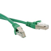 Патч-корд F/UTP Hyperline PC-LPM-STP-RJ45-RJ45-C6-10M-LSZH-GN