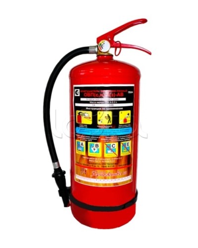 Огнетушитель воздушно-пенный Ярпожинвест ОВП-10(з) в Нефтеюганске Огнетушители Pintop.ru