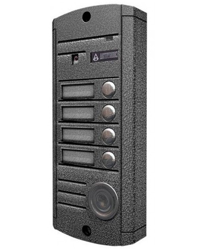 Видеопанель вызывная накладная цветная на 4 абонента Activision AVP-454 (PAL, антик) в Нефтеюганске Вызывные видеопанели малоабонентные Pintop.ru