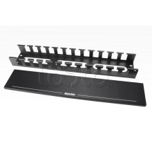 Кабельный организатор металлический Hyperline CM-2U-MLF-COV