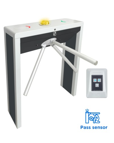 CARDDEX Комплект тумбовой автономной проходной STL-03AEC в Нефтеюганске Турникеты Pintop.ru