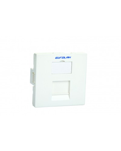 Адаптер 22,5х45 Eurolan 16B-45-02WT в Нефтеюганске Аксессуары для кабель-канала Pintop.ru