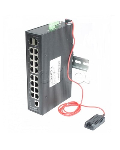 Коммутатор OSNOVO SW-81602/ILS (Port 90W, 600W) в Нефтеюганске Модули SFP/XFP/GBIC Pintop.ru