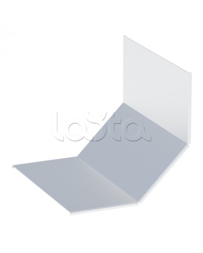 Крышка на угол 90 градусов верт. внутр. лестн. усиленная 100x400 мм (2 мм) HDZ EKF (kviltp90100400-2-HDZ) в Нефтеюганске Аксессуары для лотков Pintop.ru