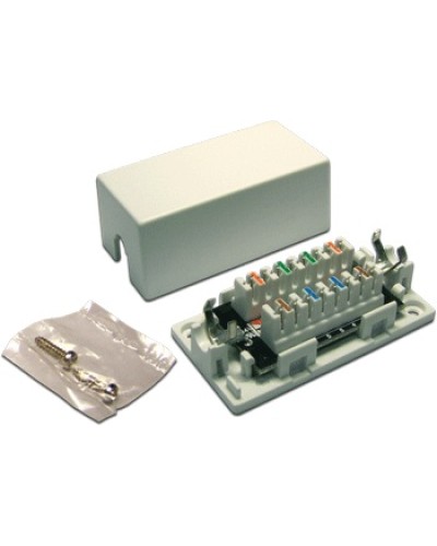 Модуль соединительный неэкранированный LANMASTER LAN-CNB-UTP5E в Нефтеюганске Проходные адаптеры Pintop.ru