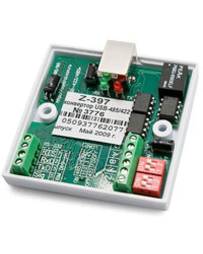 Конвертер специальный с гальванической развязкой USB RS422/485 IronLogic Z-397 (мод. USB) в Нефтеюганске Сетевая СКУД Matrix Pintop.ru