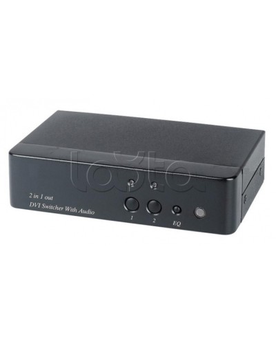 Коммутатор DVI и аудио сигналов SC&T DS02A в Нефтеюганске Видеоусилители, Модуляторы, Делители Pintop.ru