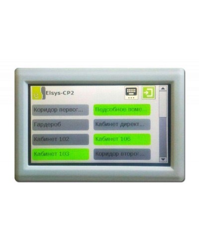 Клавиатура подсистемы охранной сигнализации СКУД Elsys Elsys-CP2 Black в Нефтеюганске Дополнительное оборудование для СКУД Pintop.ru