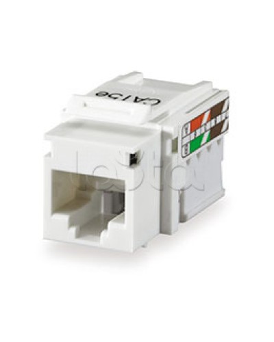 RJ-45 Модуль инф.розетки 110/Krone 5e кат.,бел. CL-0006 Экопласт (87545) в Нефтеюганске Кроссовое оборудование тип Krone Pintop.ru