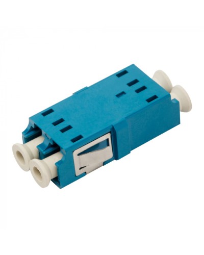 Адаптер оптический LC, SM, корпус SC без фланцев, дуплексный LANMASTER (LAN-2LCS/NF-AM-SM) в Нефтеюганске Проходные адаптеры и розетки оптические Pintop.ru
