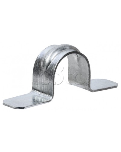 ELASTA Скоба метал. двухлап. для монт. пистол. d=60-63мм IEK (ET-MP40D-SD-060-01-050) в Нефтеюганске Держатели, клипсы, скобы Pintop.ru