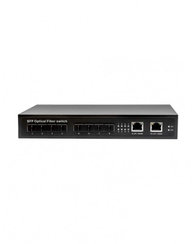 Коммутатор Gigabit Ethernet на 8 SFP + 2 RJ45 портов NST NS-SW-8GX2G в Нефтеюганске Коммутаторы Pintop.ru