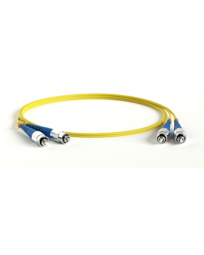 Патч-корд волоконно-оптический Hyperline FC-D2-9-FC/UR-SC/UR-H-20M-LSZH-YL в Нефтеюганске Патч-корды оптические Pintop.ru