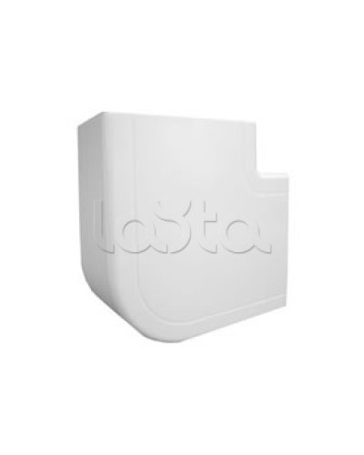 Угол плоский плавный стандарт TIA для кабель-канала INSTA, для сечения 60х40, огнестойкость E15-E110 Экопласт 76315-E110 в Нефтеюганске Аксессуары для кабель-канала Pintop.ru