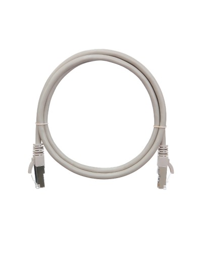Шнур коммутационный 2хRJ45/8P8C S/FTP кат.6 (NMC-PC4SE55B-030-GY) NIKOMAX (3 м) в Нефтеюганске Патчкорды (медные) Pintop.ru