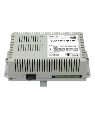 Блок управления Vizit БУД-430M в Нефтеюганске Блоки управления многоабонентные Pintop.ru
