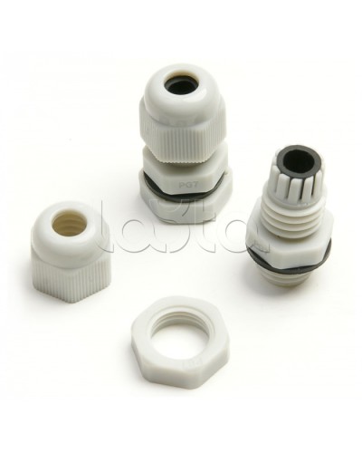 Ввод кабельный (под кабель D3-6.5мм) Cabeus PG-7 в Нефтеюганске Аксессуары для кабель-канала Pintop.ru