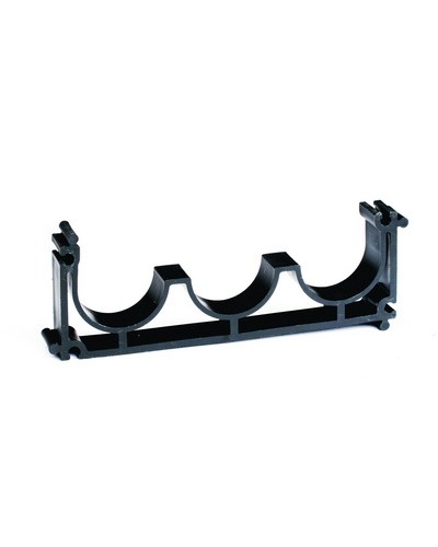 Держатель расстояния тройной (кластер) для двустенных труб д.63 мм DKC 025063 в Нефтеюганске Держатели, клипсы, скобы Pintop.ru