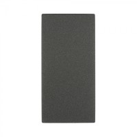 Заглушка 45х22,5мм (черный бархат) LK45 (855108-1)