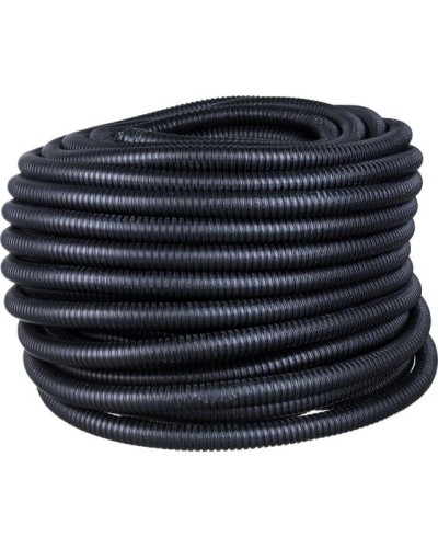 Металлорукав в ПВХ изоляции МРПИнг-20 (РЗ-Ц-ПВХнг), черный REXANT (28-2020-50) в Нефтеюганске Металлорукав Pintop.ru