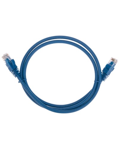 Патч-корд U/UTP, CAT 6, RJ45-RJ45, 26AWG, LSZH, синий, 1м REXANT 02-0294-1 в Нефтеюганске Патчкорды (медные) Pintop.ru