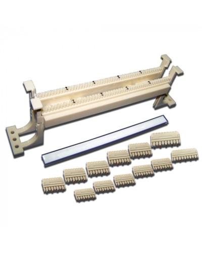 50-парный 110 настенный кросс, блоки и ножки в комплекте LANMASTER (LAN-WS110-50FT) в Нефтеюганске Кроссы оптические Pintop.ru