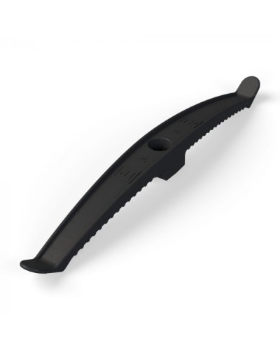 Держатель кабеля двусторонний для прямого монтажа в гофроящике черный (100 шт/кор) Промрукав (PR13.0488) в Нефтеюганске Аксессуары для кабель-канала Pintop.ru