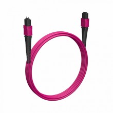 Кабельная сборка MPO(F) -MPO(M)-12 волокон 50/125 OM4, 7 m Cabeus (FOP-50-OM4-12-MPO(F)-12-MPO(M)-B-7m)