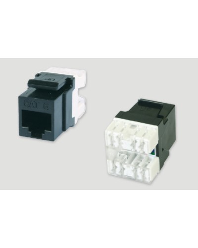 Модуль Keystone Jack RJ45, категория6, неэкранированный Eurolan 16B-U6-03BL в Нефтеюганске Коннекторы Pintop.ru