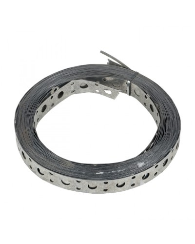 Лента перфорированная монтажная прямая 12х0,55 (25 м) EKF (lpm12x0.55) в Нефтеюганске Стяжки-хомуты Pintop.ru