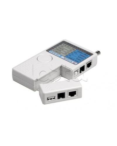 Тестер Кабеля универсальный RJ-45+RJ-11+RJ-12+USB+BNC (HT-2468B) REXANT 12-1003 в Нефтеюганске Тестеры для систем видеонаблюдения Pintop.ru