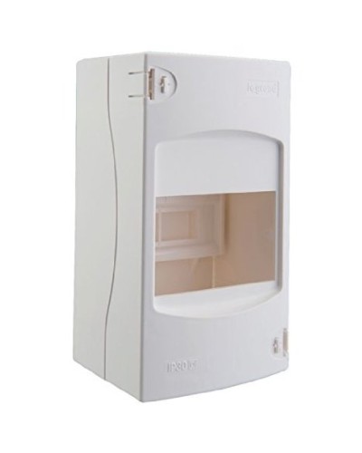 Щиток накладной Mini S 4 модуля белый Legrand 001304 в Нефтеюганске Боксы для автоматов Pintop.ru