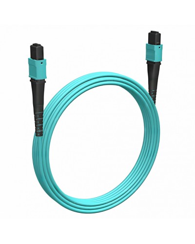 Кабельная сборка MPO(F) -MPO(F)-8 волокон 50/125 OM3, 7 m Cabeus (FOP-50-OM3-8-MPO(F)-8-MPO(F)-B-7m) в Нефтеюганске Кабельные сборки (оптические) Pintop.ru