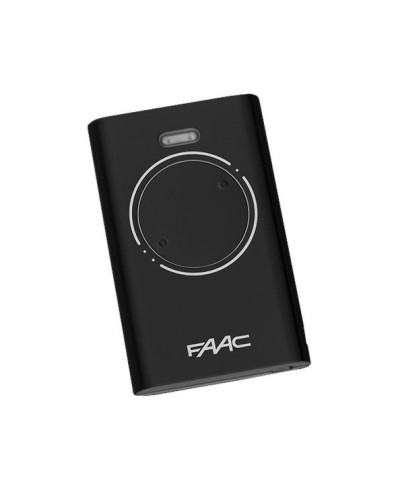 Брелок-передатчик 2-канальный Faac 7870071 (черный) в Нефтеюганске Устройства радиоуправления для шлагбаумов и автоматики Pintop.ru