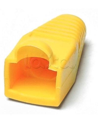 Колпачок изолирующий для разъемов RJ-45 желтый (10шт.) Hyperline BOOT-YL-10 в Нефтеюганске Коннекторы Pintop.ru