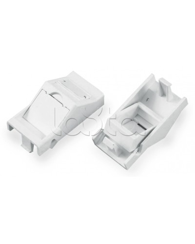 Вставка угловая 45x22.5 для 1 модуля формата Keystone Jack Hyperline SIP2A-1K-M45-22.5 в Нефтеюганске Модули Keystone Pintop.ru