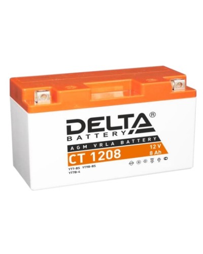 Аккумулятор АКБ 12 - 8 Delta CT 1208 в Нефтеюганске Электротехническое оборудование Pintop.ru