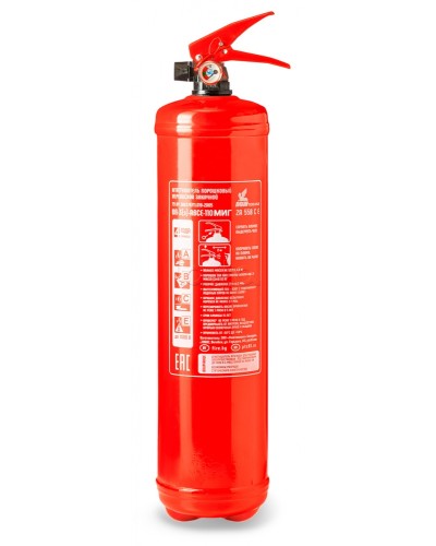 Огнетушитель порошковый ПОЖТЕХНИКА ОП-3(з) МИГ d110 (2А, 55В, С, Е) в Нефтеюганске Огнетушители Pintop.ru
