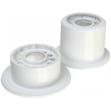 Спецавтоматика Устройство углубленного монтажа водяных оросителейс удлиненным патроном (L46 мм), цвет- белый (RAL 9016), с пластиковым держателем с отверстиями