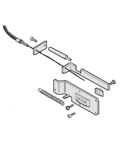 Механизм разблокировки G12000 Came 119RIG103 в Нефтеюганске Запчасти для шлагбаумов и автоматики Pintop.ru