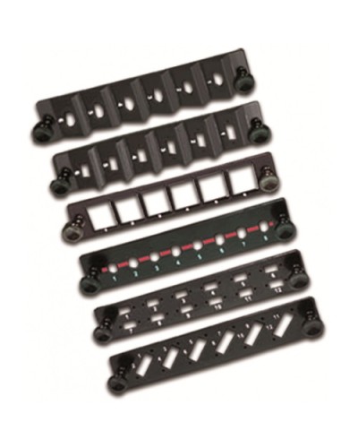 Панель адаптерная на 8 ST/FC адаптеров для кросса LAN-FOB10-1P LANMASTER LAN-FP10-8ST в Нефтеюганске Аксессуары для стоек и шкафов Pintop.ru