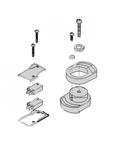 Механизм разблокировки FAST Came 119RID234 в Нефтеюганске Запчасти для шлагбаумов и автоматики Pintop.ru