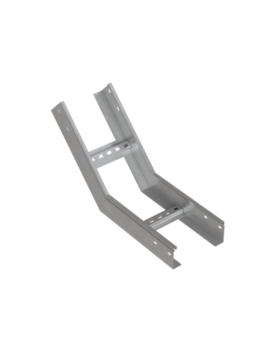 Угол лестничный вертикальный внутренний 45 гр. 80х500х1,5 мм INOX304 N КМ-Профиль (LNL45-80-500-1.5 INOX304 N) в Нефтеюганске Аксессуары для лотков Pintop.ru