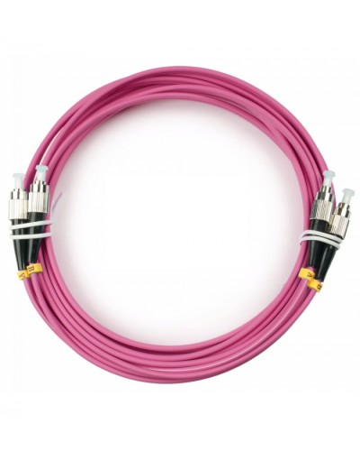 Шнур оптический duplex FC-FC 50/125 mm OM4 5м LSZH в Нефтеюганске Патч-корды оптические Pintop.ru